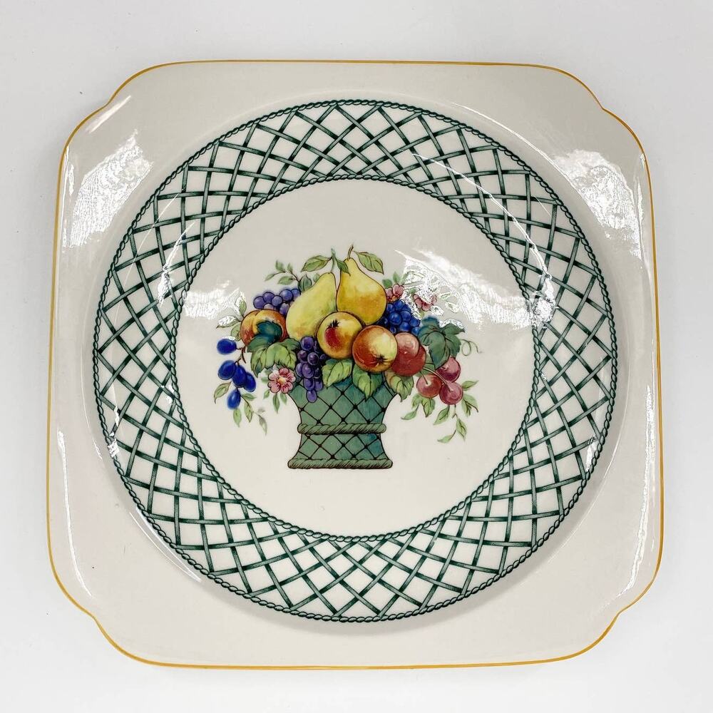 Vintage Villeroy & Boch 1748 Porcelain Square Botanica Fruit Basket‎ Replacement